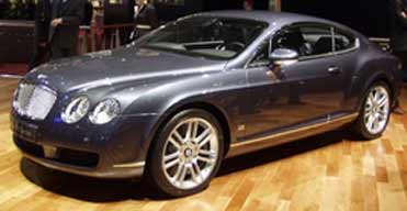 The Bently coupe